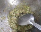 A picture of step 4 of Kadai paneer.