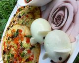 A picture of step 4 of Rava uttapam.