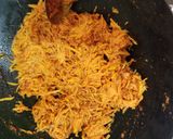 A picture of step 6 of Mango pickle.