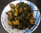 A picture of step 3 of Methi Aloo.