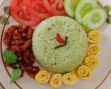 Cara Membuat Nasi Gurih Hijau Pandan 6