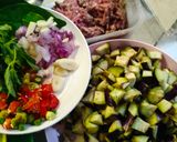 Foto langkah ke 1 dari resep Tumis Terong Pedas.