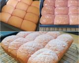 รูปขั้นตอนการทำที่ 7 ของ ขนมปังสตรอว์เบอร์รีสีหวาน อบในหม้ออบ DIY