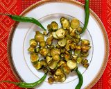 খোসা সহ পটলের মুচমুচে ভাজা রেসিপির ধাপ 1 ছবি