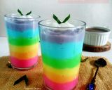 Foto langkah ke 4 dari resep Bubur Sumsum Pelangi Kuah Kurma.