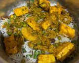 A picture of step 9 of Paneer Matar dum Biriyani.