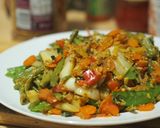 Foto langkah ke 6 dari resep Orak-arik tumis buncis.