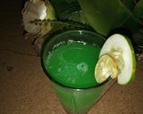 A picture of step 5 of Cucumber,mint leave juice.