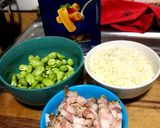 Foto del paso 1 de la receta: Pasta guanciale fave e pecorino