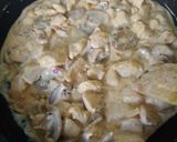 Foto del paso 8 de la receta: Pollo al Strogonoff con champiñón en conserva