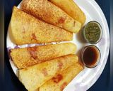 A picture of step 8 of Plain Moong Dal Dosa.