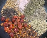 A picture of step 1 of Bake and steam roast Spice.