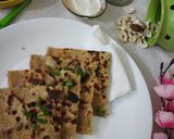 A picture of step 6 of Dry fruits Parathas.