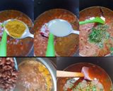 A picture of step 3 of Rajma in Gravy.