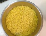 A picture of step 4 of Turmeric Three-Color Quinoa Rice.