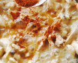 A picture of step 4 of Chicken Changezi.