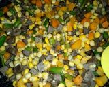 A picture of step 1 of Fried Rice.