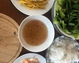 Hình bước làm 3 của món Bún trộn tôm thịt 🥩🦐🥗