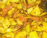 आलू परवल की सूखी सब्जी (aloo parwal ki sukhi sabzi recipe in Hindi) रेसिपी चरण 4 फोटो