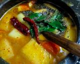 A picture of step 3 of White Pumpkin Sambhar.