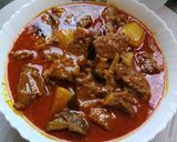 Gambar langkah 8 resipi Gulai Daging Utara.