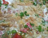 A picture of step 4 of Gappay waali chaat.