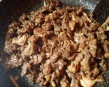 Foto langkah ke 3 dari resep Tumis Sapi Cabe Ijo (hokben).