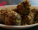A picture of step 4 of Peanut coconut bhaigan.