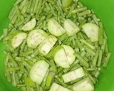 Foto langkah ke 1 dari resep Oseng Terong Kacang Panjang.
