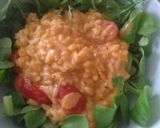 Une image de l'étape 4 de Risotto tomate lait de coco.