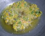 Foto langkah ke 3 dari resep Bakwan pelangi (jagung,wortel,bayam).