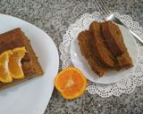 A picture of step 9 of Banana Orange Cake.