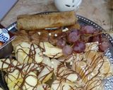 صورة لخطوة 2 من وصفة كريب الشوكولاتة و الفواكه 🧇🥞🍊🍎🍐🍇