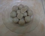 Foto langkah ke 4 dari resep Bakso Ayam Jamur Homemade.
