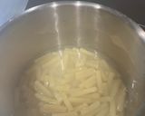 A picture of step 2 of Mac N Cheese.