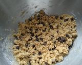 Une image de l'étape 1 de Biscuit a la cacahuète façon cookies.