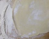 A picture of step 4 of Varenyky (Ukrainian Dumpling).