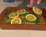 Foto del paso 5 de la receta: Salmón a la naranja con judías verdes al horno