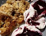 A picture of step 5 of Blackberry & Cinnamon Ripple Ice Cream.
