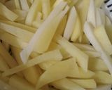A picture of step 1 of French fry.