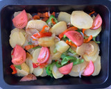 Foto del paso 3 de la receta: Lenguado con patatas al horno