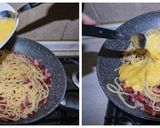 Foto langkah ke 5 dari resep Authentic carbonara spaghetti.