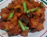 Foto langkah ke 8 dari resep Sambel Goreng Hati Kentang Buncis.
