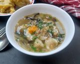 Foto langkah ke 10 dari resep Tekwan Tapioka | Sagu (Dengan Kaldu Udang).