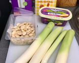 Foto del paso 1 de la receta: Vichyssoise de puerro y almendras en mambo Cecotec