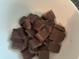 Mousse vegana de chocolate