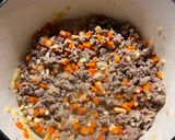 A picture of step 4 of Ragù alla Bolognese.