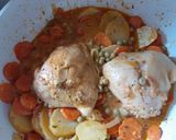 Foto del paso 6 de la receta: Pollo con Crema de Leche y Vegetales