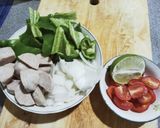 糖醋甜椒貢丸的食譜步驟1照片