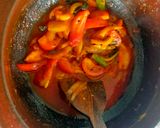 A picture of step 3 of Thakkali Curry.